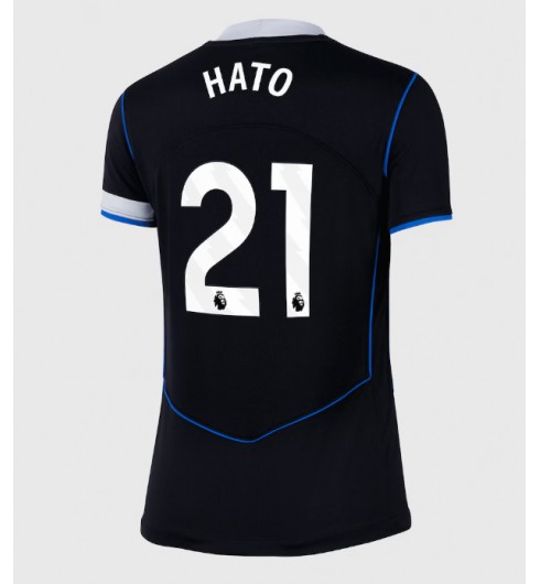 Chelsea Jorrel Hato #21 Alternativní Dres pro Dámské 2025-26 Krátký Rukáv Chelsea Jorrel Hato #21 Alternativní Dres pro Dámské 2025-26 Krátký Rukáv